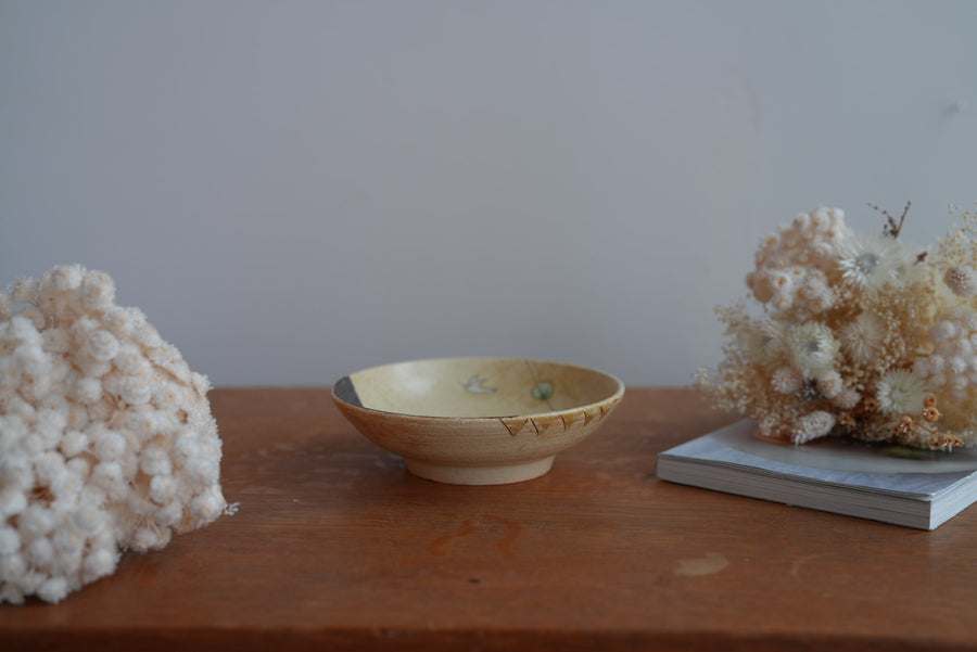 Shoko Hirano 平野照子 Cat Large Bowl SR14 #7