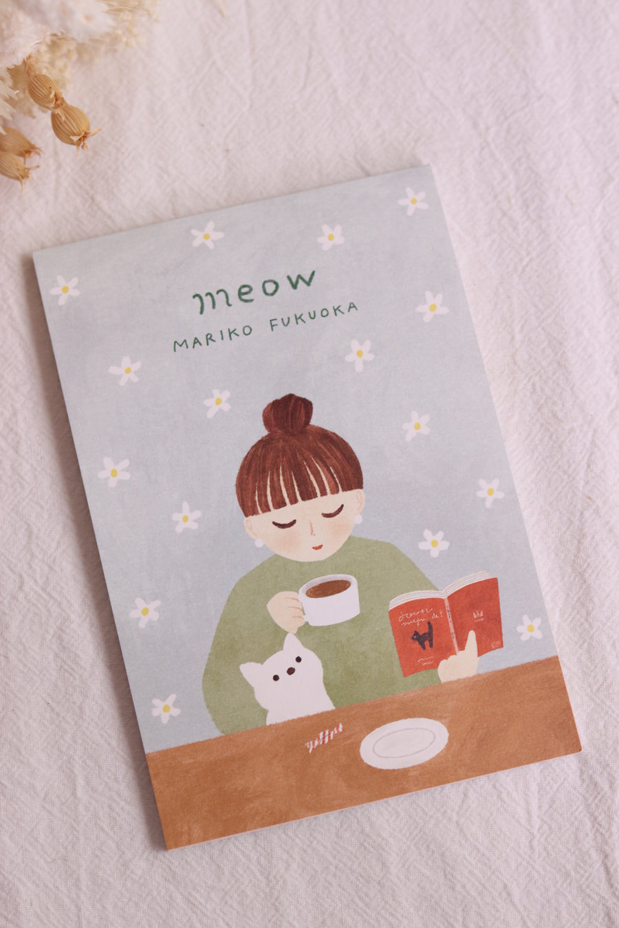 Mariko Fukuoka x Cozyca Products Postcard NoteBook