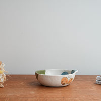 Hapun Pottery 拝志睦子 Medium Deep Plate HP05