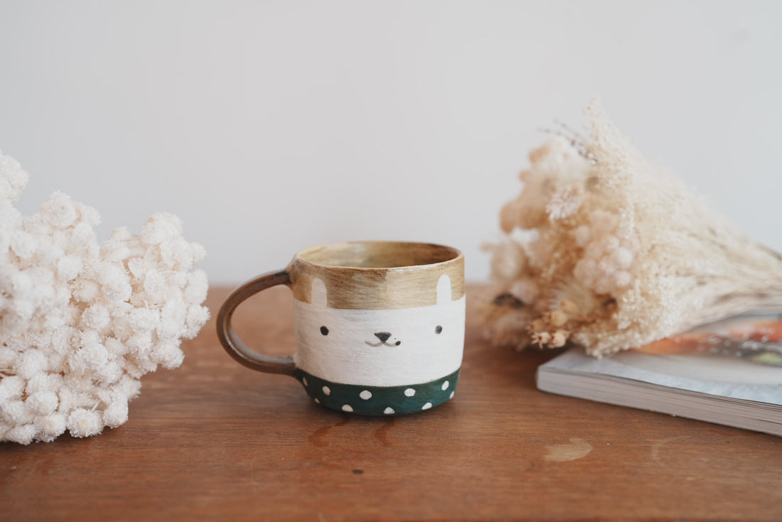 Fumiko Tsuchihashi 土橋文子 - Animal Mug FT02 #6