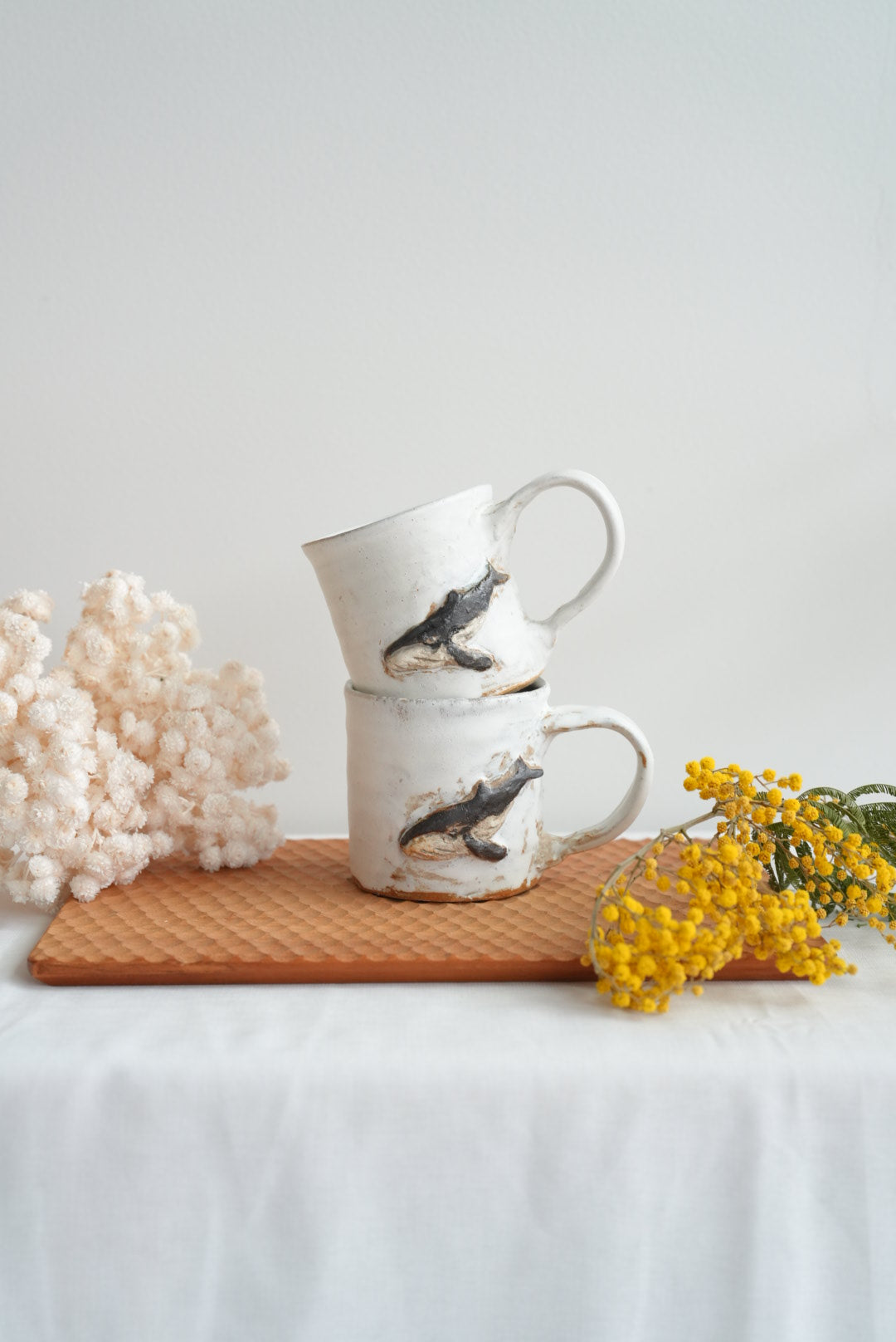 Tatsuo Horimizu 堀水達雄 Whale Mug TH02