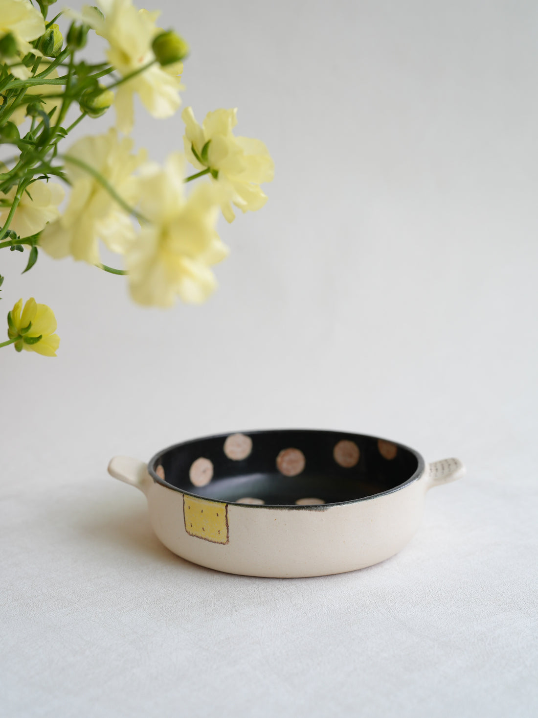 Misuzu Ishigami 石神美鈴 Animal Deep Plate with Handle MIS16