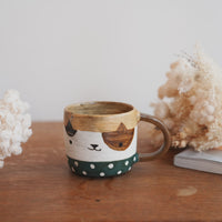 Fumiko Tsuchihashi 土橋文子 - Animal Mug FT02 #12