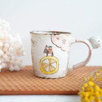 Sayo Horimizu 堀水小夜 Animal Handled Mug SH03