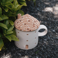 Forest Seed Pottery Ceramic Clay House Mug