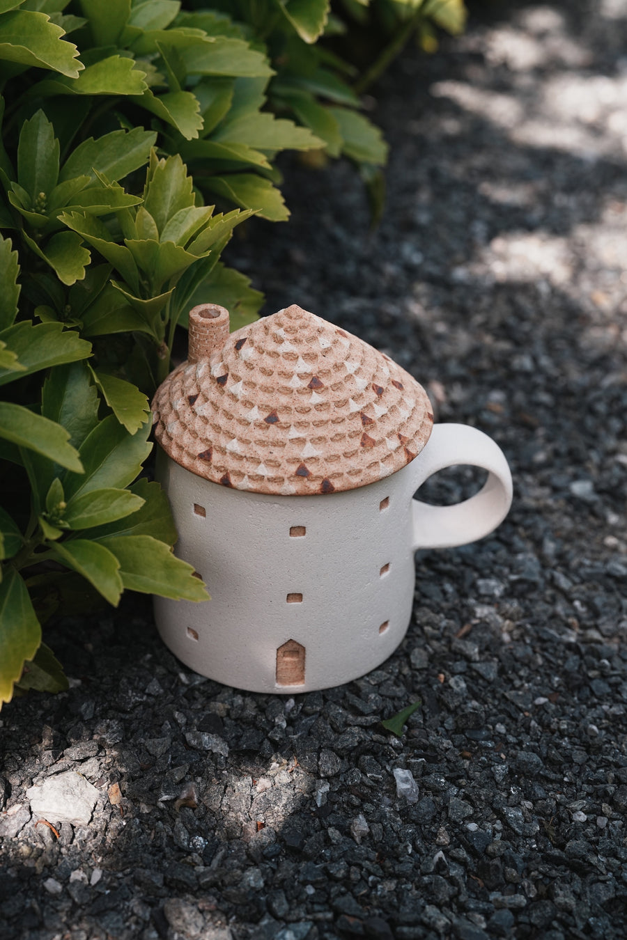 Forest Seed Pottery Ceramic Clay House Mug