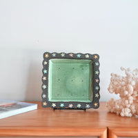 Akemi Nakamura 中村明美 Square Plate AN27