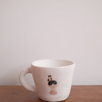 Aya Watanuki 綿貫彩 Mug Large - White Boy