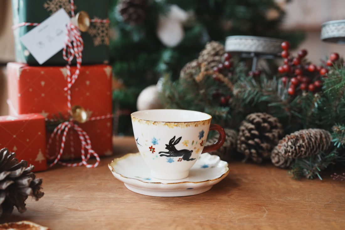 Misao Yajima 矢島操 Mug with Saucer Set MY05