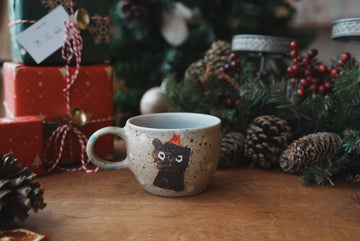 Haruko Harada 原田晴子 Christmas Round Mug - HH37