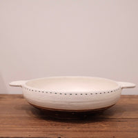 Emishi Kobo 池田匡優&美弥子 - Double Handled Plate EK18