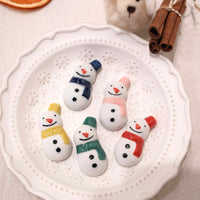 Arita ware - Christmas Snowman Chopstick Rest Set of 5