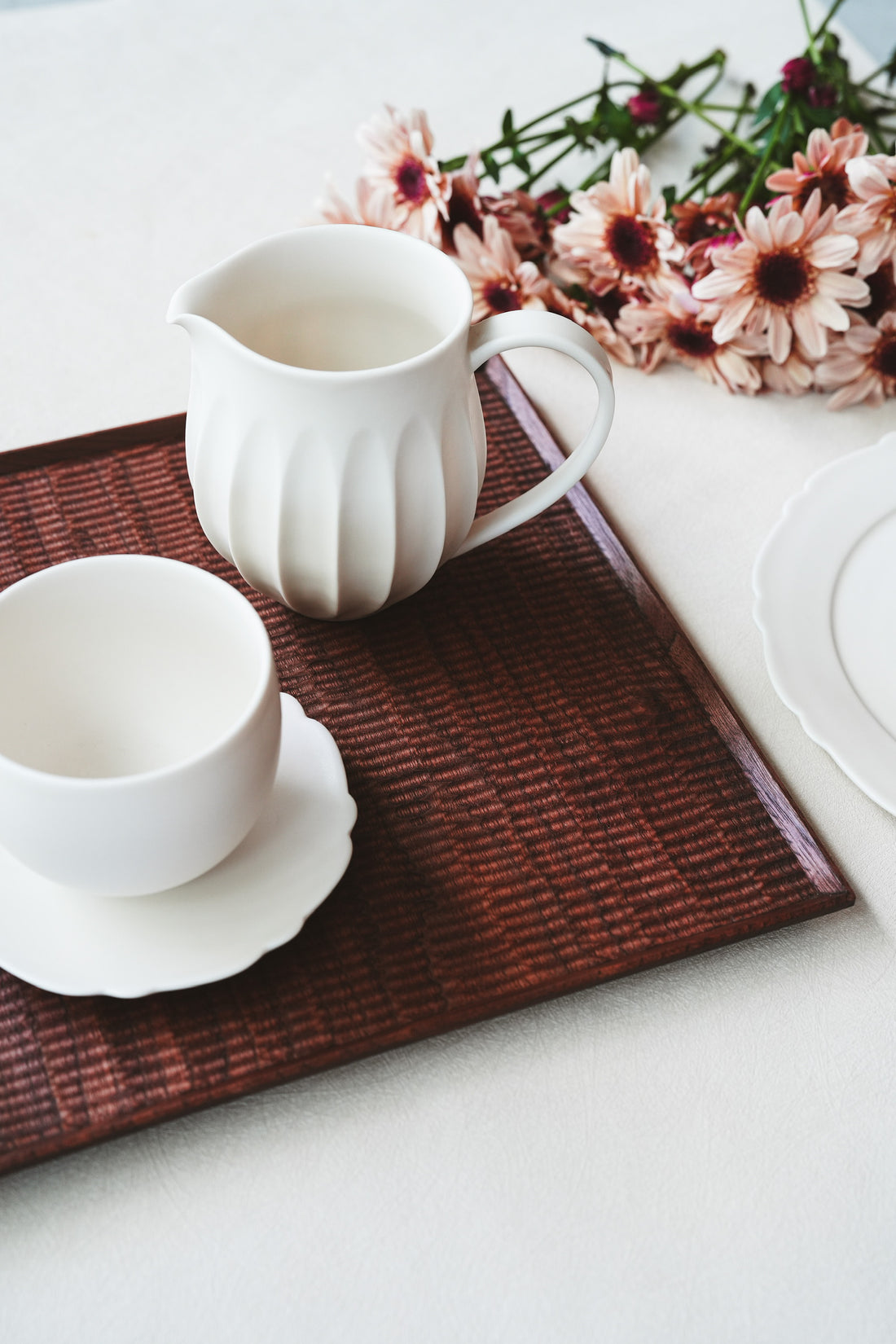Kazunori Takatsuka 高塚和則 Square Walnut Wood Tray KU05