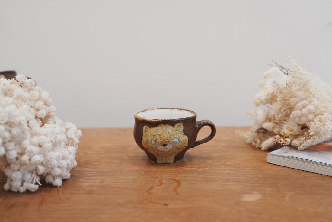 Tomoko Kubo コンガリ舍 Brown Mug TK02