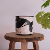 BAIYA Studio Handmade Gold Decor Orca Cup