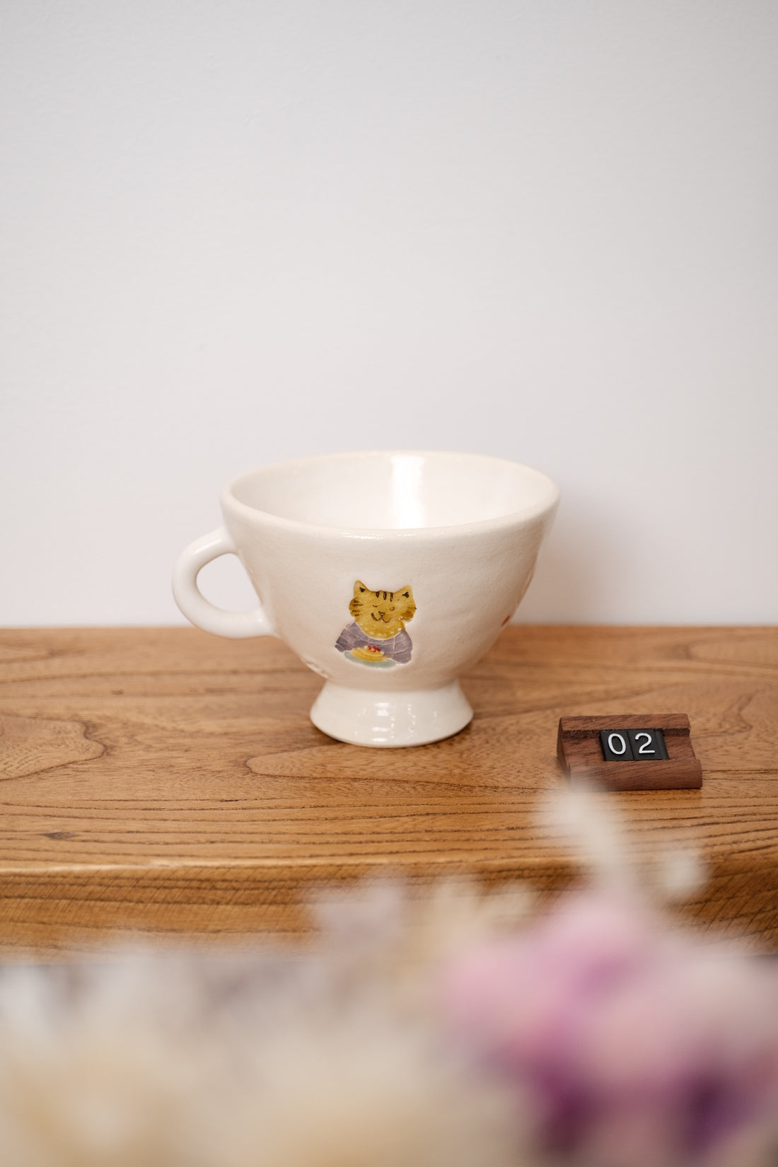 Fukuda Yuko 福田友子 Pedestal Mug FU04