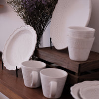 Mishiko Ware White Lace Collection