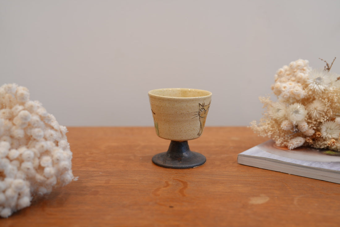 Shoko Hirano 平野照子 Cat Goblet SR10 #5