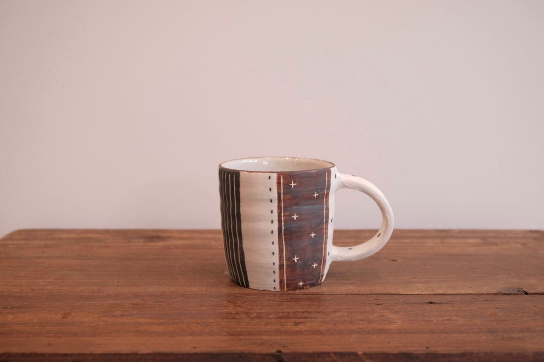 Emishi Kobo 池田匡優&美弥子 - Straight Mug EK06