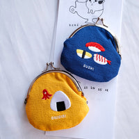 Decole Embroidered Coin Pouch