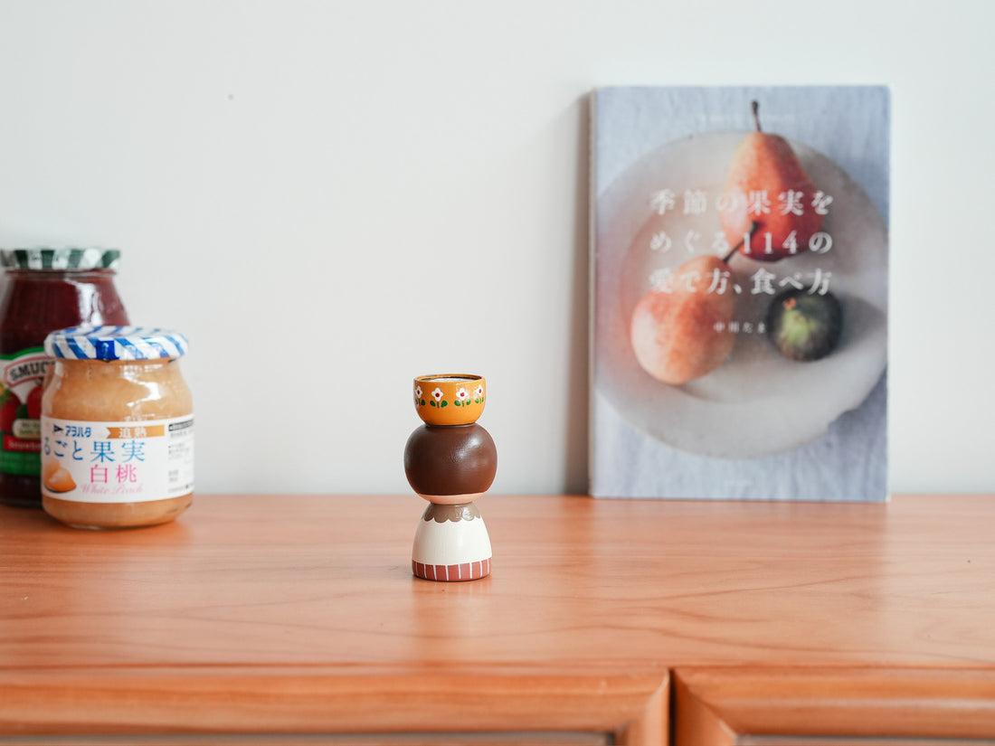 Kiezakka 木繪雜貨 Small Animal Deco - Coffee KZ11