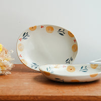 Kumiko Ishikawa 石川久美子 Large Oval Plate KI16