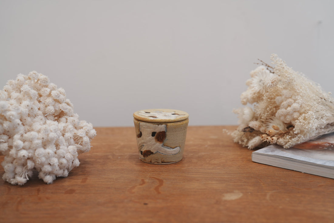 Tomoko Kubo コンガリ舍 Cat Case with Lid TK22