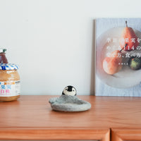 Aya and Yoshiko Wool Felt Small Animal Coaster - Penguin YS02