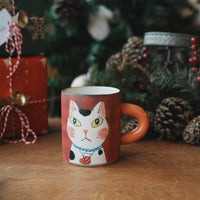 Akio Toyama 外山亜基雄 - Cat Mug AT02