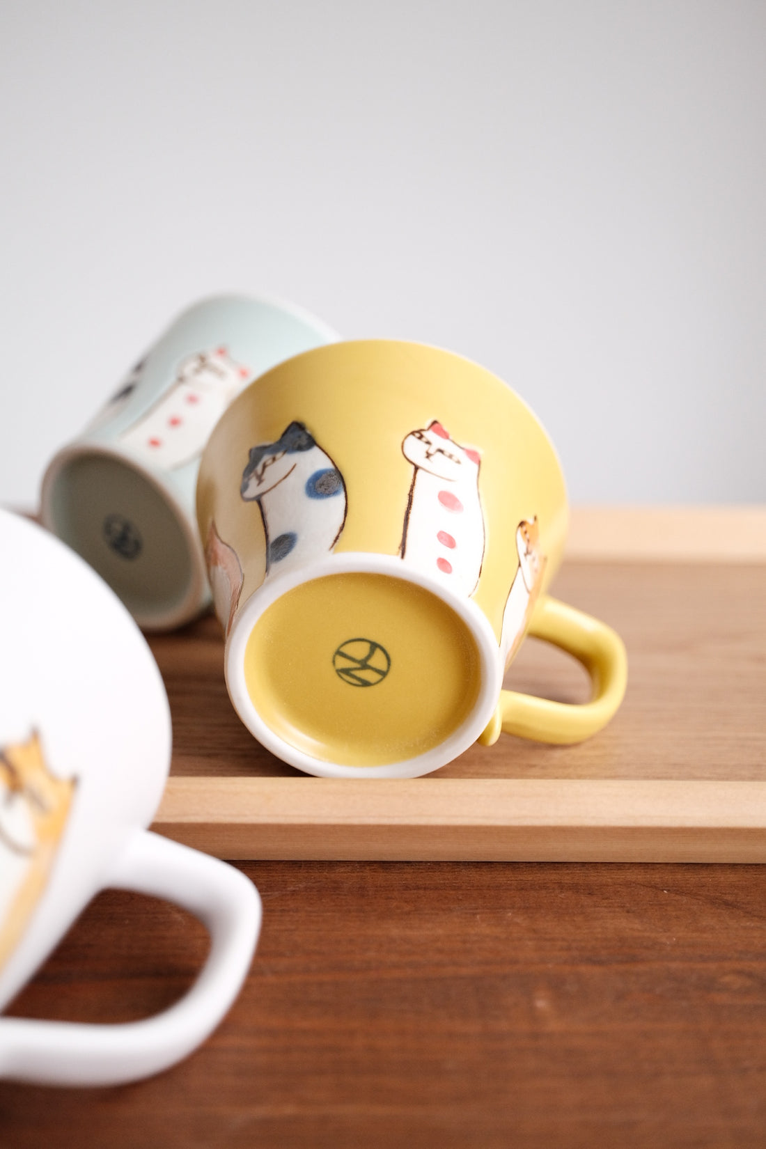 Hasami Ware Matte Cat Mug