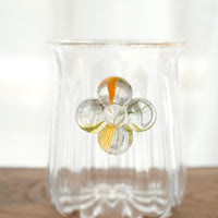 Makiko Kitagata 北形槙子 Lace Flower Handle Glass MG10