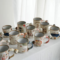 Sayo Horimizu 堀水小夜 Animal Handled Mug SH03