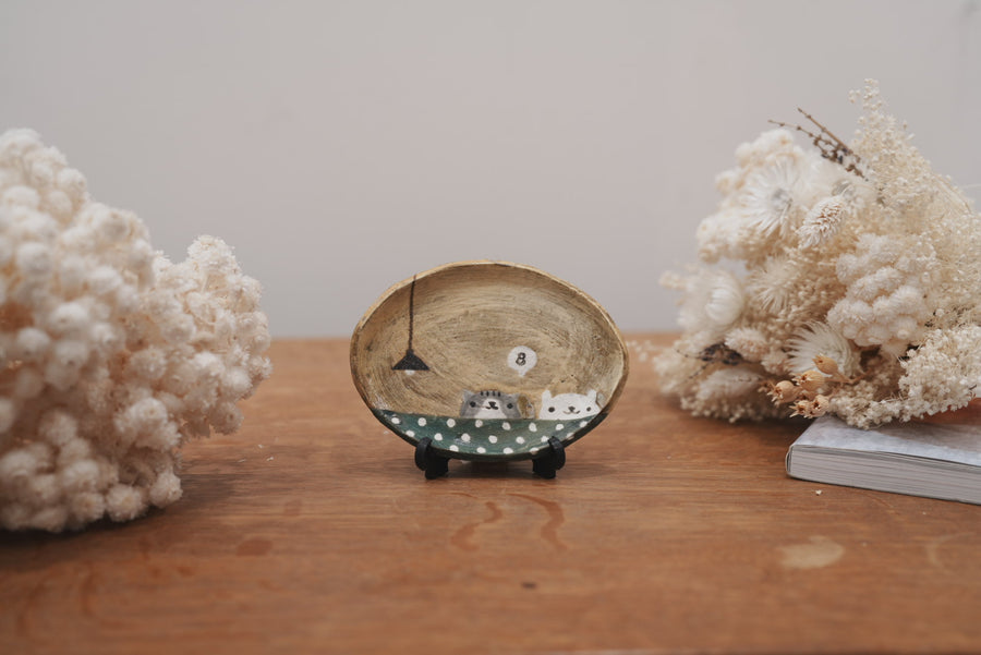 Fumiko Tsuchihashi 土橋文子 - Mini Oval Plate FT18 #6