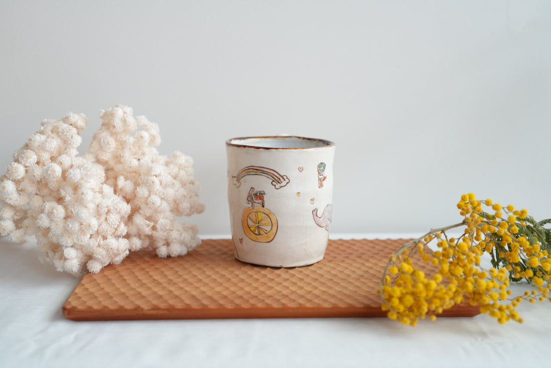 Sayo Horimizu 堀水小夜 Animal Handled Mug SH03