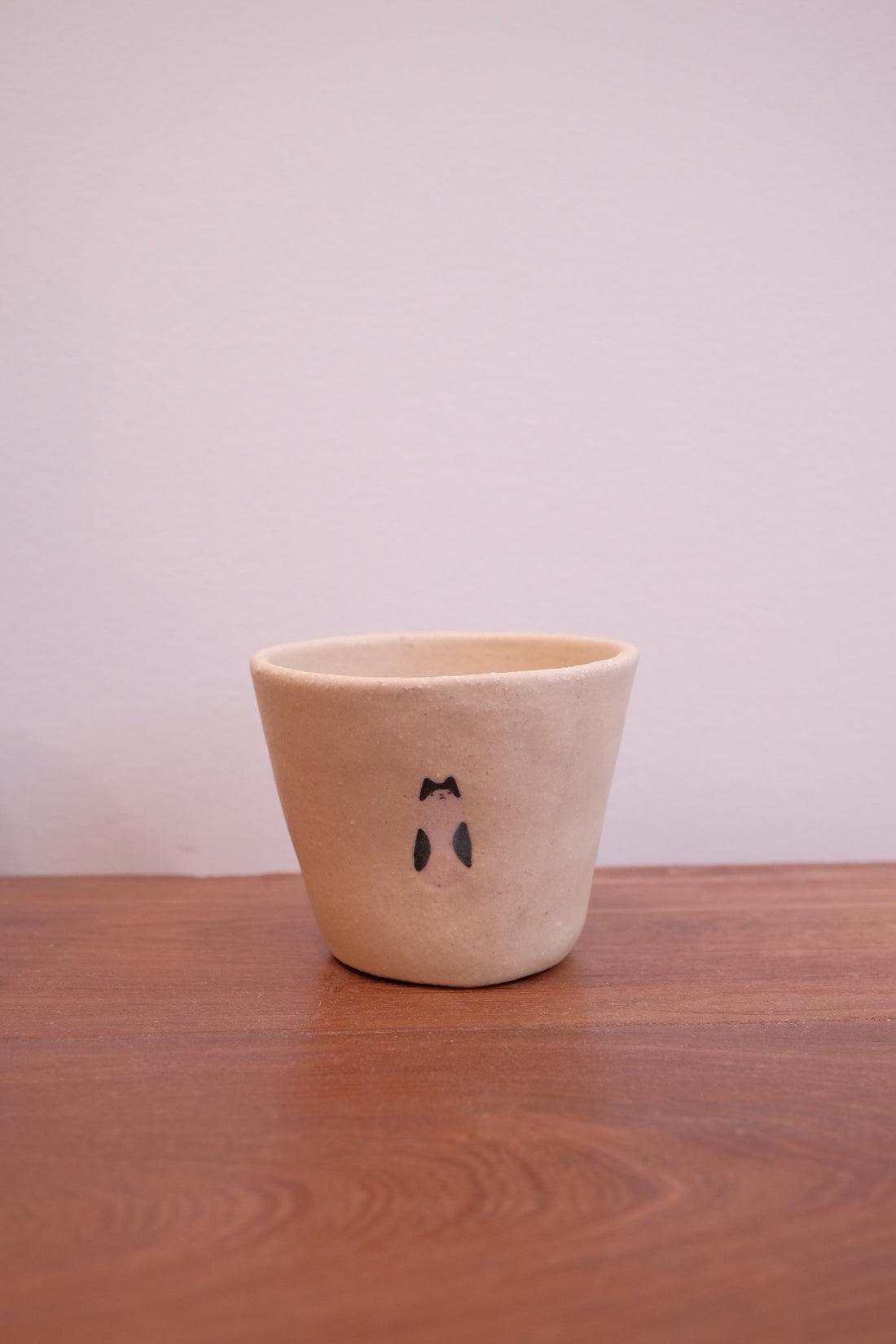 Aya Watanuki 綿貫彩 Tea Cup - Yellow Girl with Braids