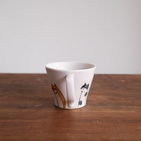 Hasami Ware Matte Cat Mug