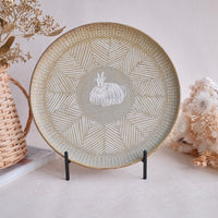 Ayane Hamada 濱田綾音 Large Animal Plate AY11