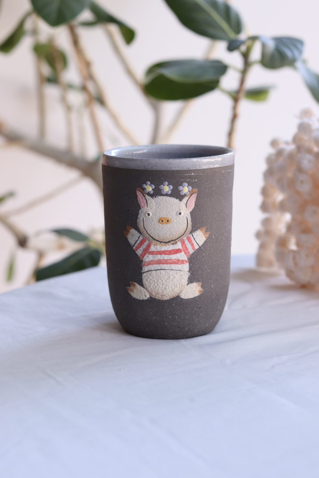 Akemi Nakamura 中村明美 Animal Beer Cup AN07