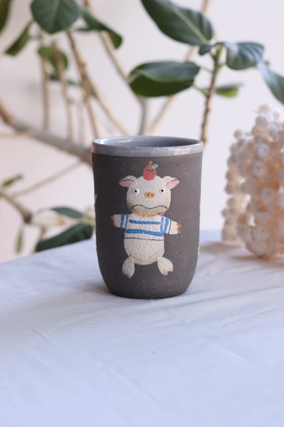 Akemi Nakamura 中村明美 Animal Beer Cup AN07