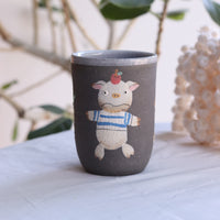 Akemi Nakamura 中村明美 Animal Beer Cup AN07