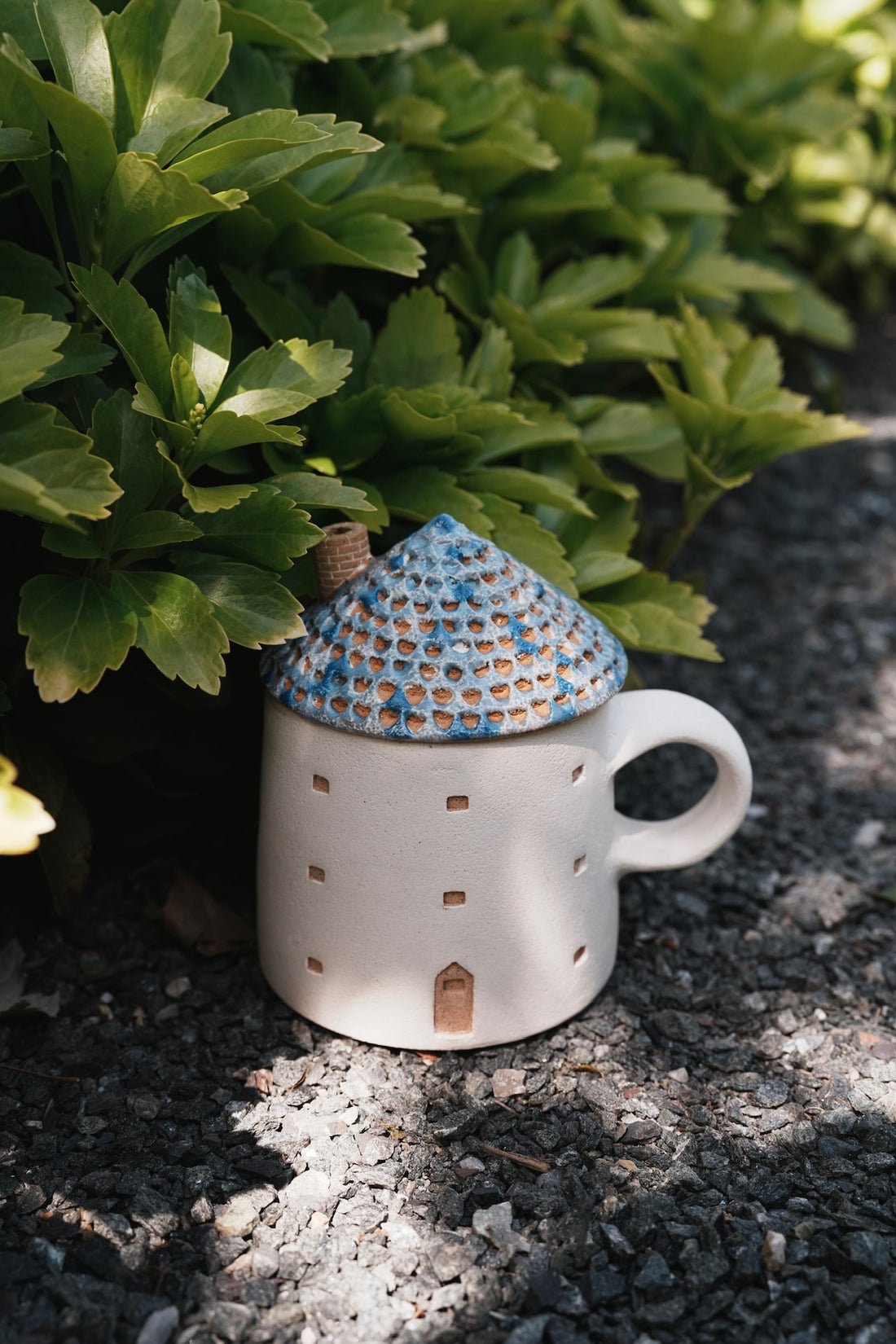 Forest Seed Pottery Ceramic Clay House Mug