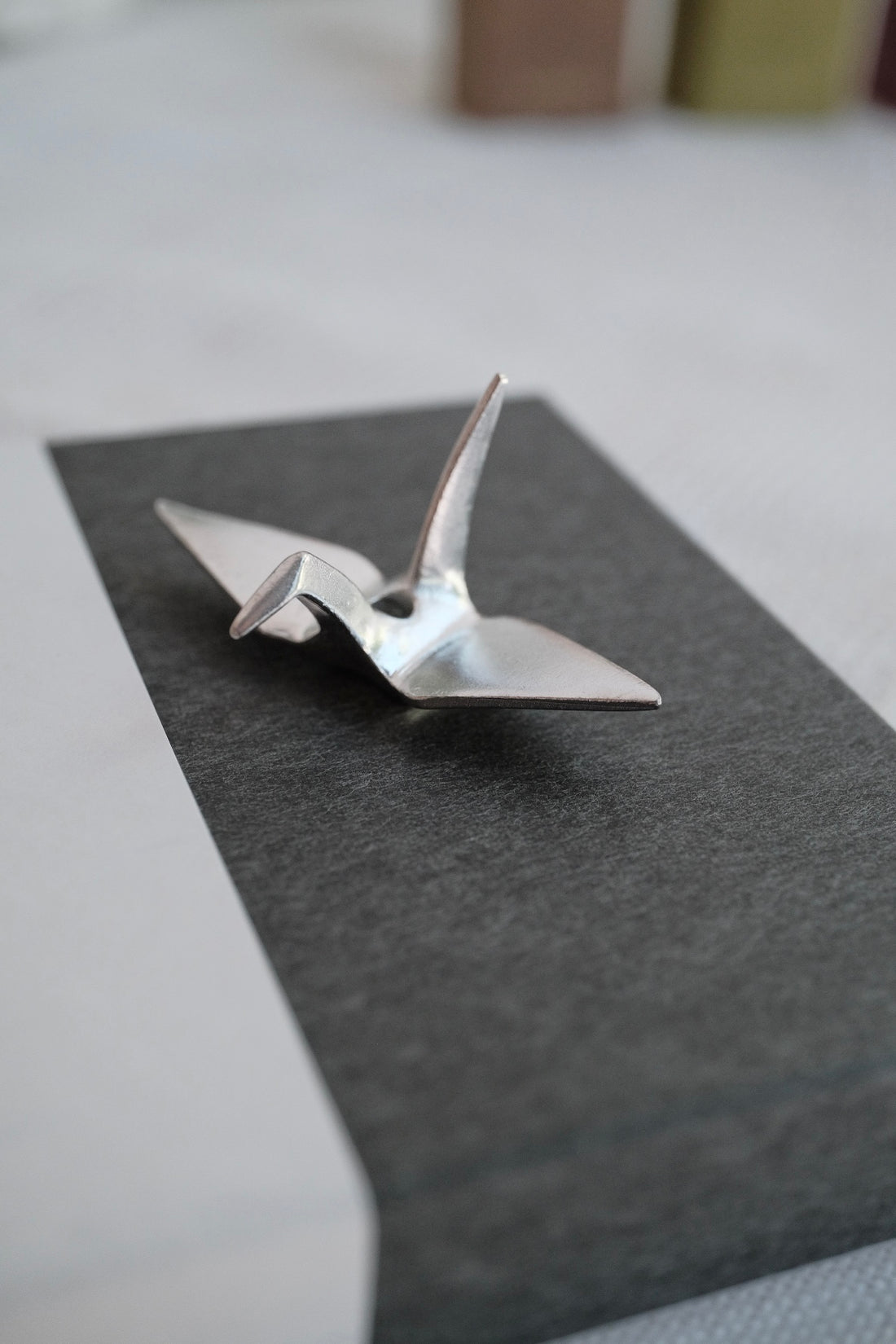 KOUSAIDO - Incense Holder Tin Crane