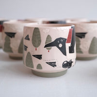 Shirogarasu Studio - Red House Cup BY117