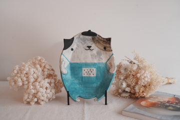 Fumiko Tsuchihashi 土橋文子 - Animal Shaped Plate FT17 #3