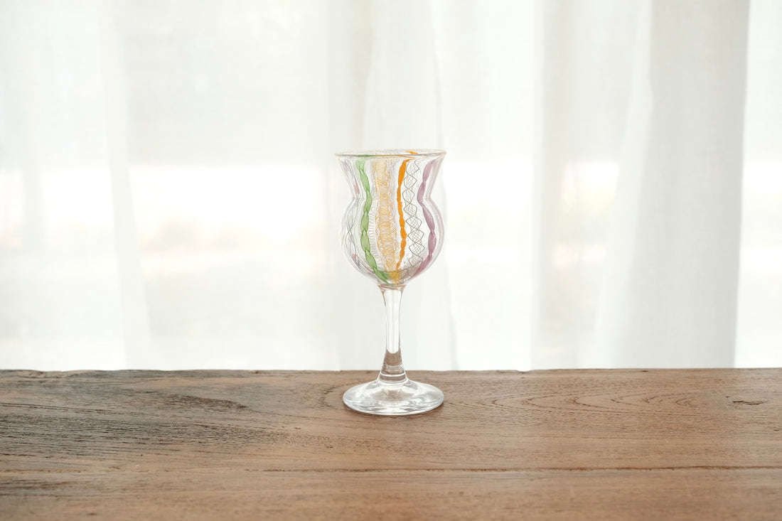 Makiko Kitagata 北形槙子 Lace Liqueur Glass MG09
