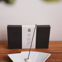 Kousaido Fan Shaped Incense Holder