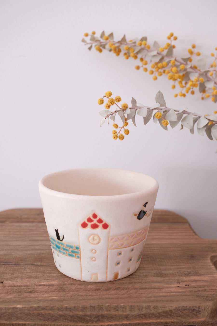 Makiko Furukawa 古川真紀子  City View Teacup