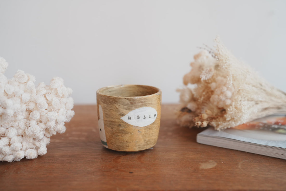 Fumiko Tsuchihashi 土橋文子 - Animal Mug FT02 #10