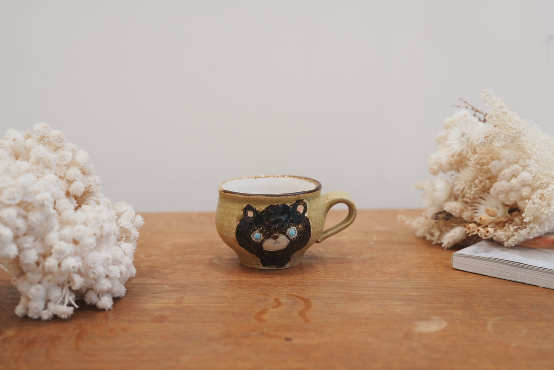 Tomoko Kubo コンガリ舍 Yellow Mug TK01