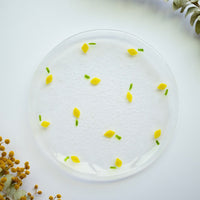 Fuji Glass Studio Lemon Plate 14cm